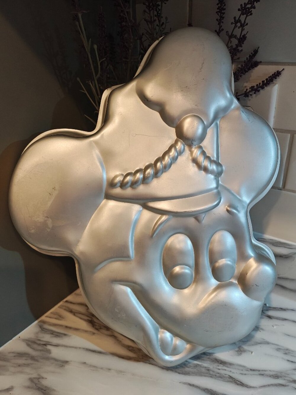 Vintage 1976 Wilton Mickey Mouse Band Leader Cake Pan #515-302 Disney